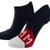 TOMMY HILFIGER Mix ponožek dark navy/red/white
