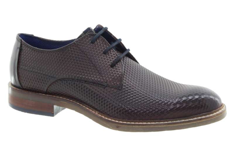 BUGATTI Kožené pánské polobotky brown