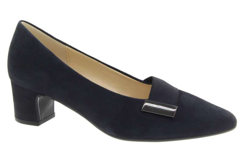 GABOR Dámské kožené lodičky pazifik