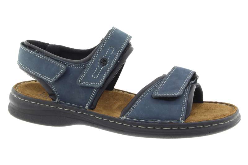 JOSEF SEIBEL Pánské kožené sandály ocean
