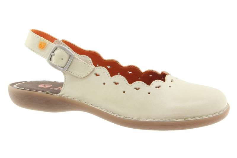 JUNGLA Dámská kožená balerína candy