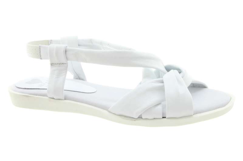 MARILA Dámské kožené letní sandálky blanco