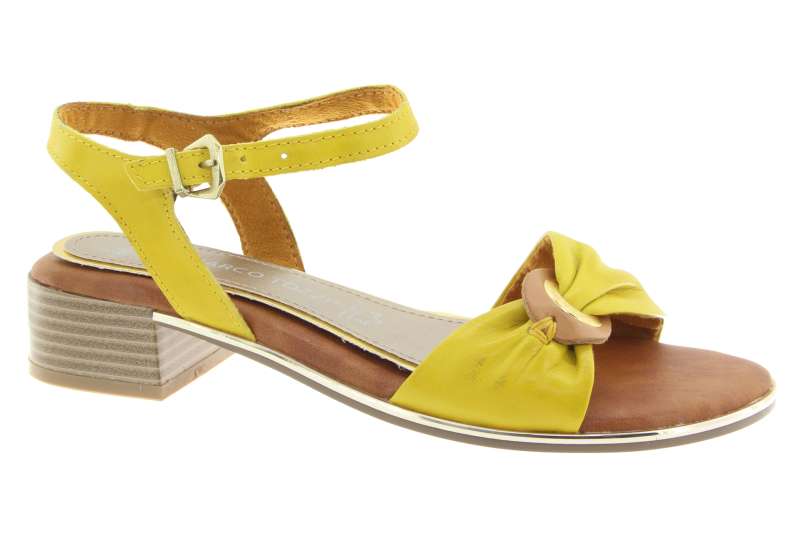 MARCO TOZZI Dámské kožené letní sandálky sun