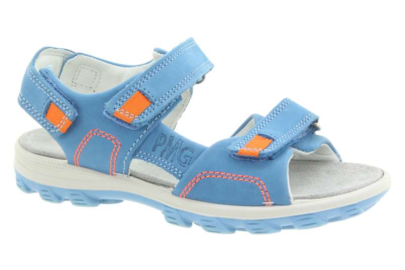 PRIMIGI Chlapecké sandálky kožené azzurro
