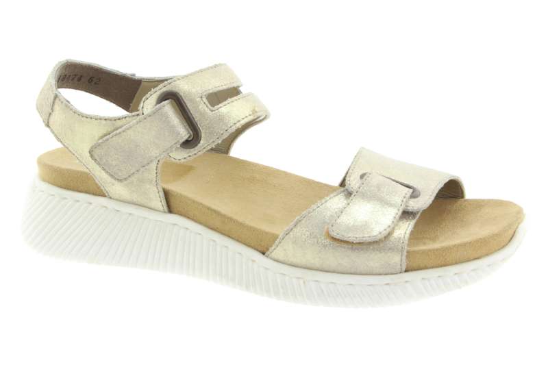 RIEKER Dámské letní sandálky nude