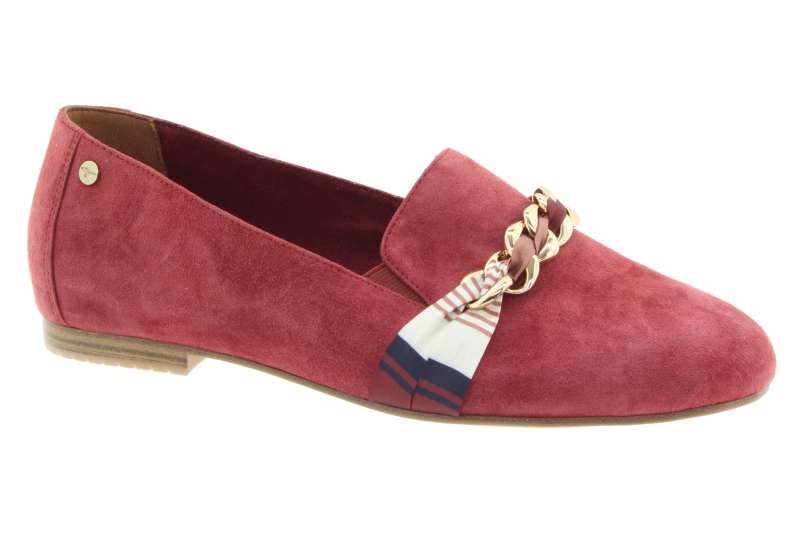 TAMARIS Dámské mokasínky ruby