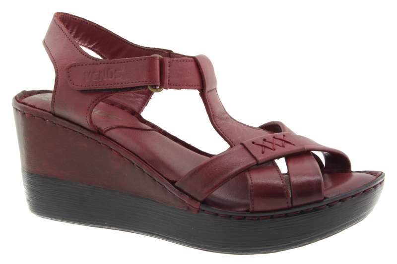 VENUS Dámská letní kožená obuv