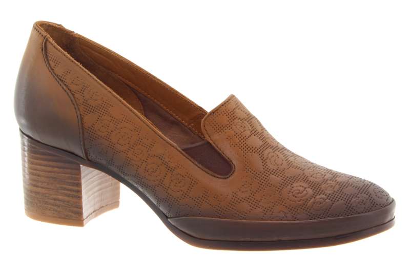 VENUS Dámské mokasínky kožené tan