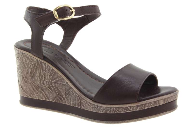 VENUS Dámská pásková kožená obuv 