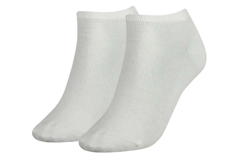 TOMMY HILFIGER Dámské ponožky bílé 2 páry