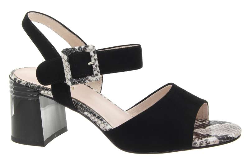 EPICA Dámské kožené sandálky černé