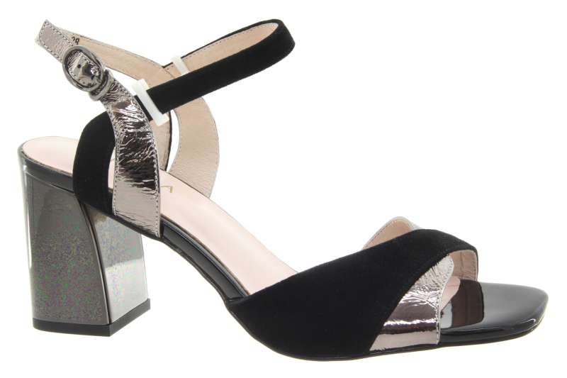 EPICA Dámské kožené sandálky černé