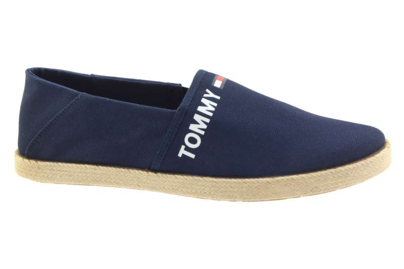 TOMMY JEANS Pánské espadrilky tmavě modré