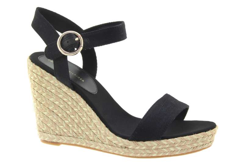 TOMMY HILFIGER Dámské letní sandálky černé