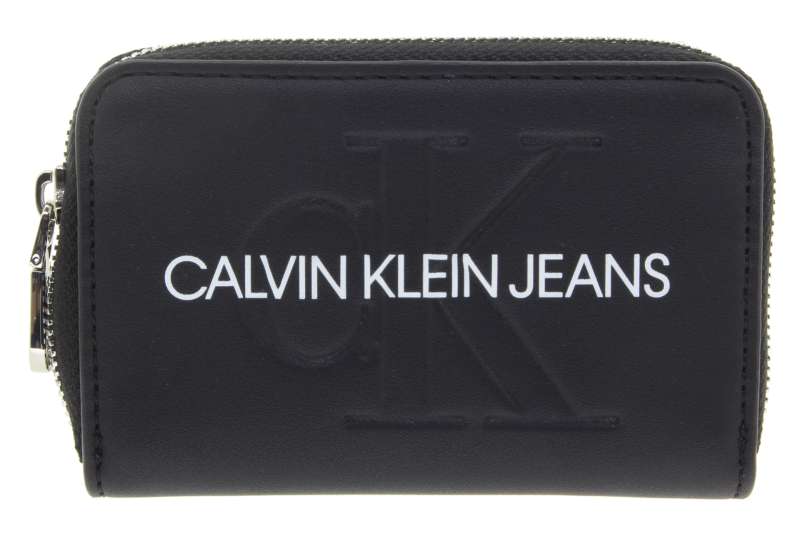 CALVIN KLEIN JEANS Dámská peněženka na zip black