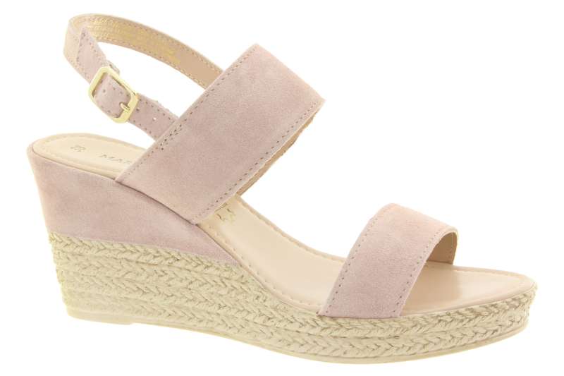 MARCO TOZZI Dámské kožené sandálky růžové