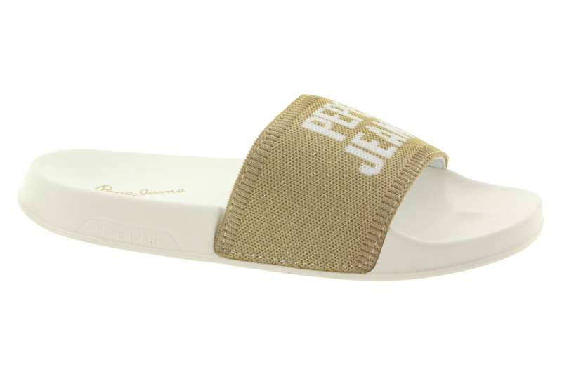 PEPE JEANS Dámské pantofle zlaté