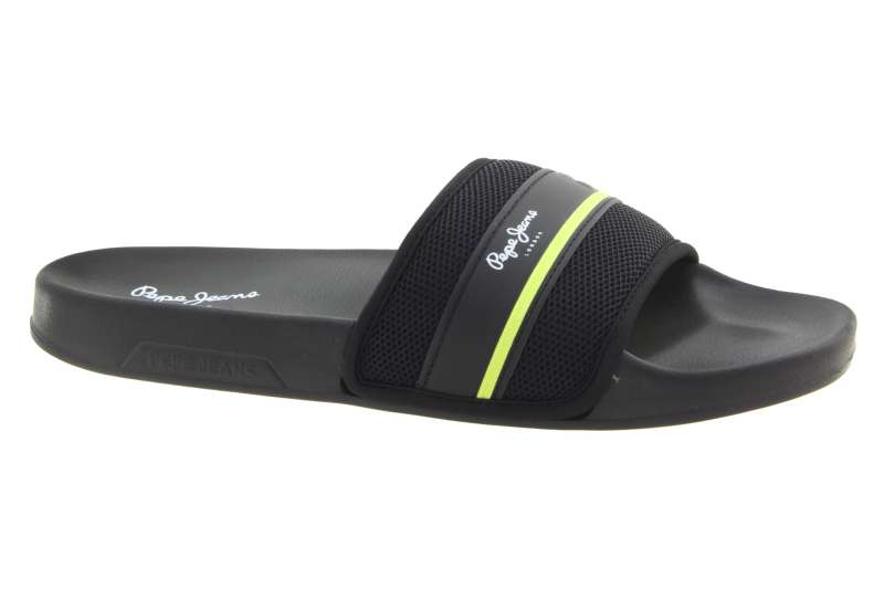 PEPE JEANS Pánské pantofle černé