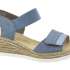 RIEKER Dámské letní sandálky modré