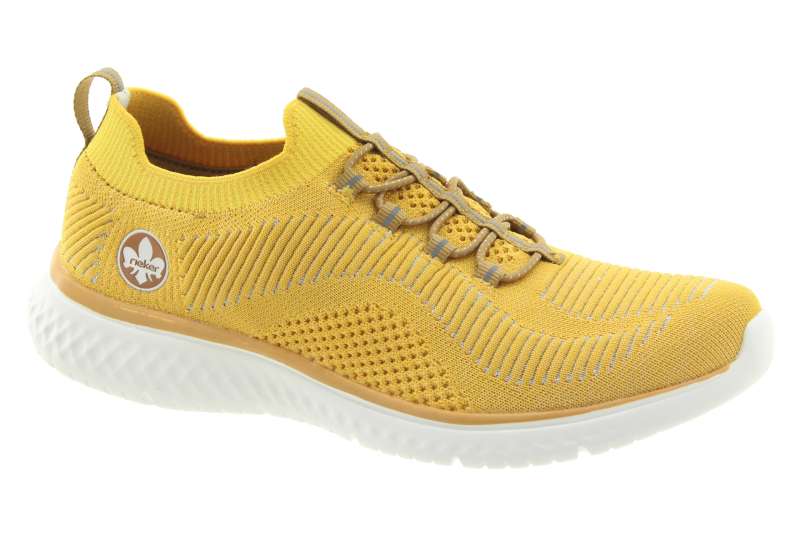 RIEKER Dámské nazouvací tenisky žluté