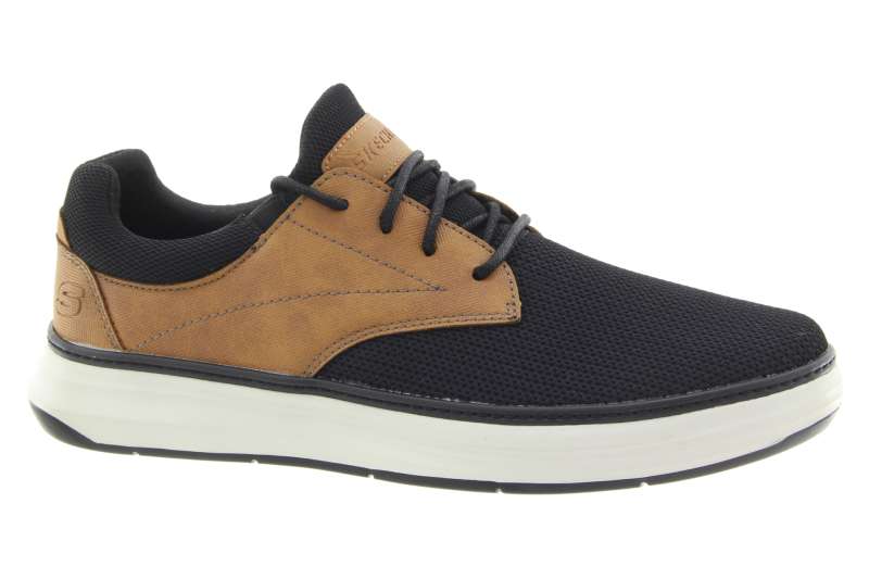 SKECHERS Pánské celoroční polobotky černé