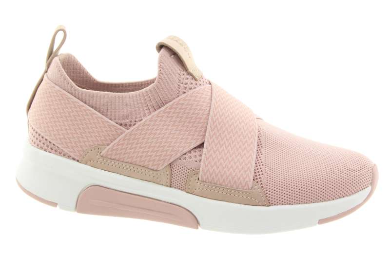 SKECHERS Dámské nazouvací tenisky růžové