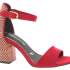 TAMARIS Dámské páskové lodičky červené