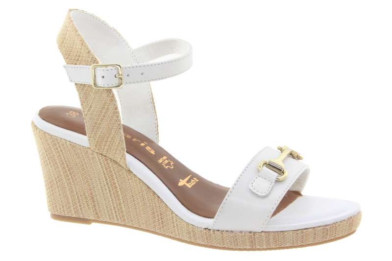 TAMARIS Dámské letní sandálky bílé 