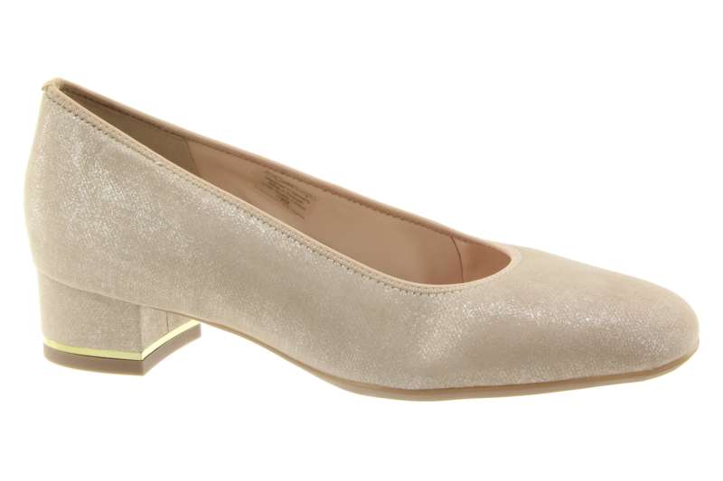 ARA Dámské kožené béžové lodičky "H"