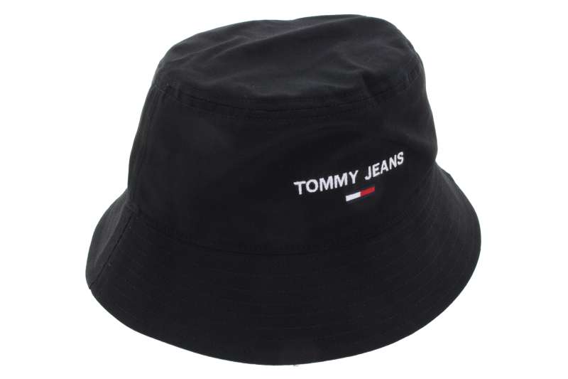 TOMMY JEANS Dámský černý klobouk
