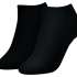 TOMMY HILFIGER Dámské černé ponožky 2 páry
