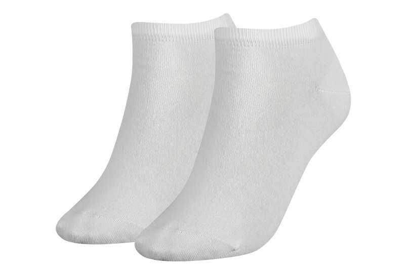 TOMMY HILFIGER Dámské bílé ponožky 2 páry