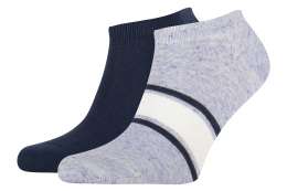 TOMMY HILFIGER Pánské ponožky blue 2 páry