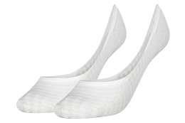 TOMMY HILFIGER Dámské bílé nízké ponožky 2 páry