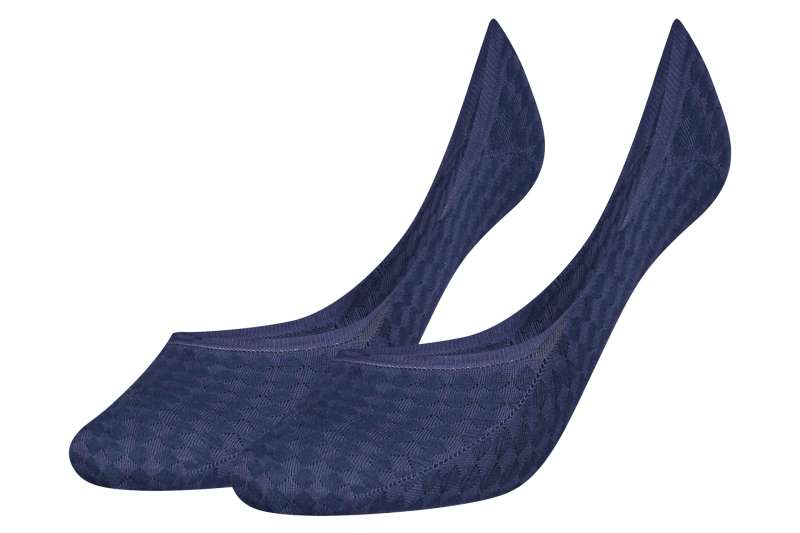 TOMMY HILFIGER  Dámské nízké navy ponožky 2 páry