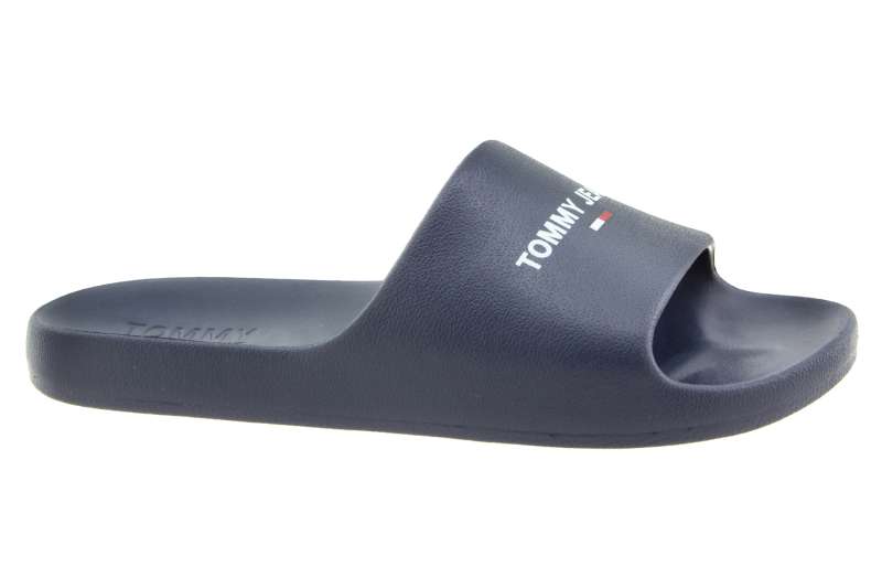 TOMMY HILFIGER Pánské tmavě modré pantofle