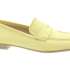 HISPANITAS Dámské žluté kožené mokasíny