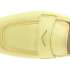 HISPANITAS Dámské žluté kožené mokasíny