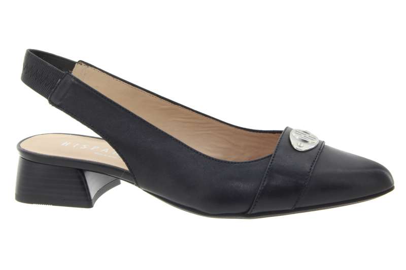 HISPANITAS Dámské kožené černé baleríny
