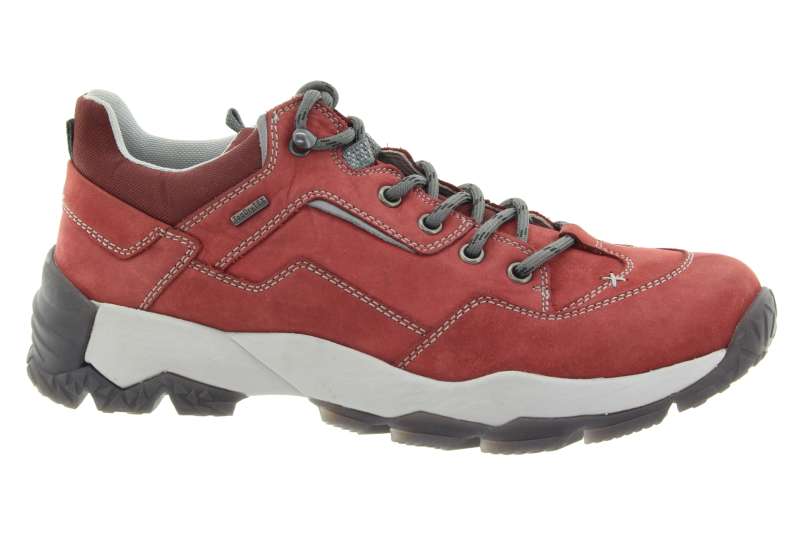 JOSEF SEIBEL Pánské celoroční kožené červené tenisky