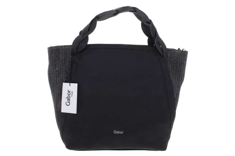 GABOR Dámský černý crossover se sisalem