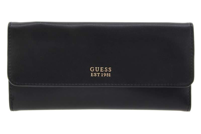 GUESS Dámská černá dlouhá peněženka