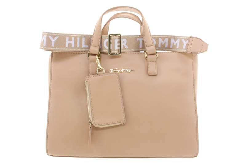 TOMMY HILFIGER Dámská střední béžová kabelka