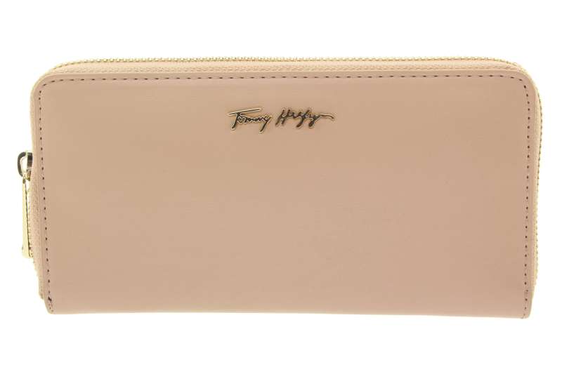 TOMMY HILFIGER Dámská béžová dlouhá peněženka na zip