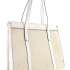 HISPANITAS Dámská bílá kabelka se sisalem
