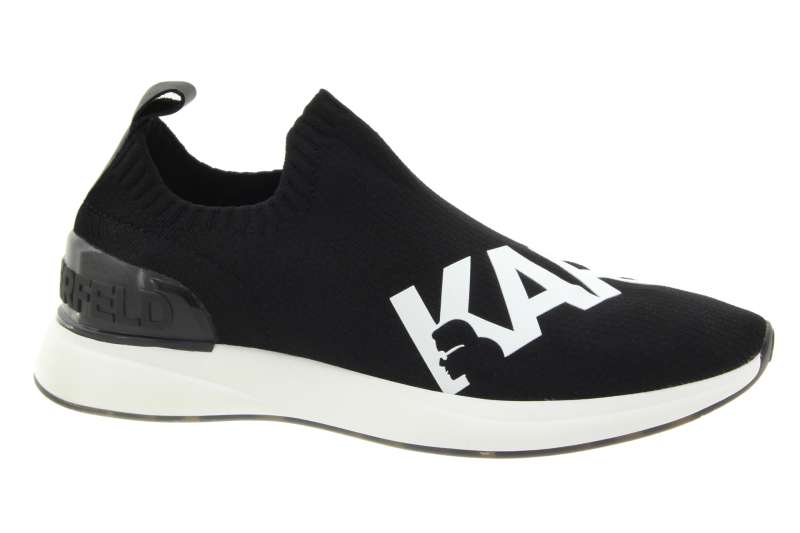 KARL LAGERFELD Dámské textilní černé tenisky