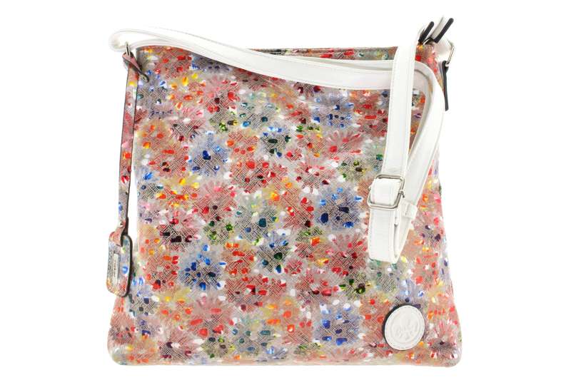 RIEKER Dámský bílo barevný crossover