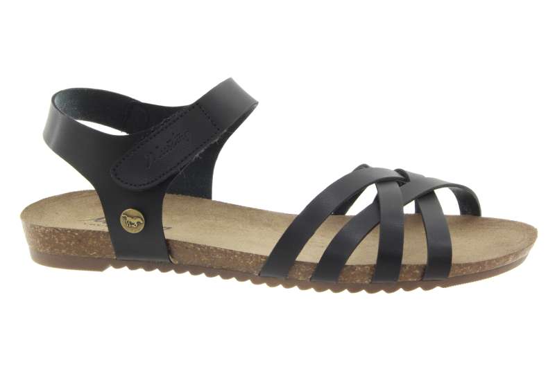 MUSTANG Dámské letní černé sandálky