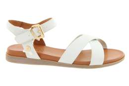 MUSTANG Dámské letní bílé sandálky