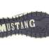 MUSTANG Pánské hnědo modré pantofle